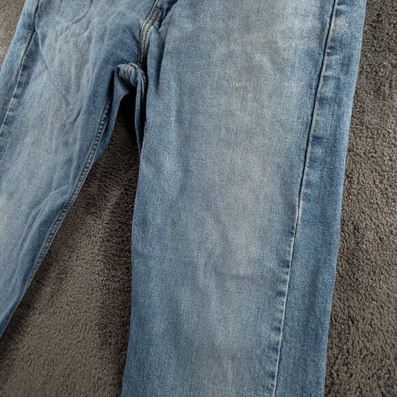 Levi's 505 Denim Jeans Blue ACTL 31x29 Zip Fly Cotton Blend Workwear Outdoors - Picture 8 of 16